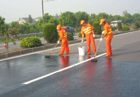 陕西 彩色路面喷漆维修改色的使用寿命有多长？